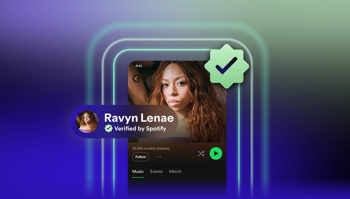 Spotify Launches Artist Verification, But AI Profiles Aren't Eligible (Yet)